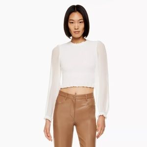 Aritzia Wilfred Tempest Blouse